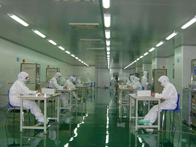 十萬級無塵車間裝修材料的要求